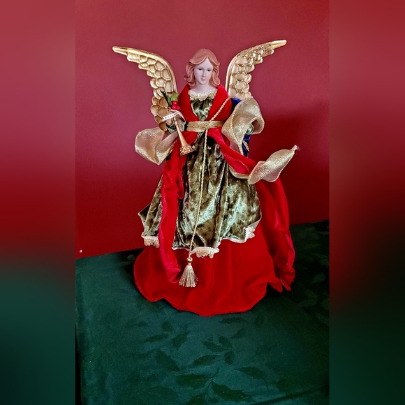 Porcelain Christmas tree topper - Picture 2 of 2